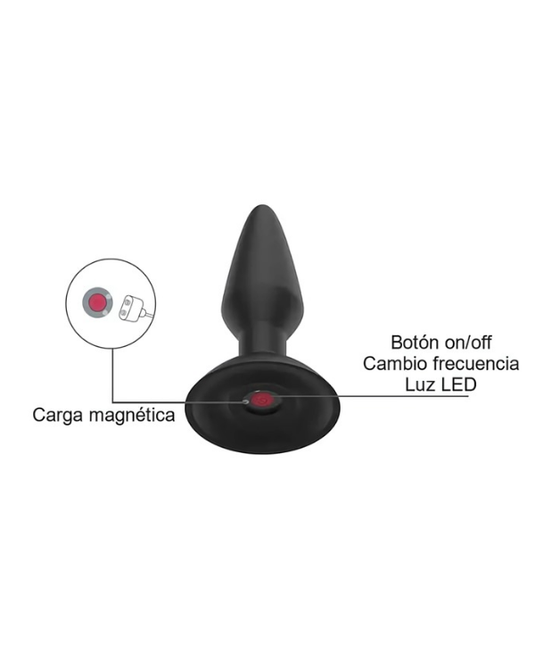 Plug Vibrador Anal Equinox Con Aplicación