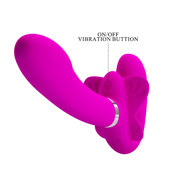 Vibrador Doble Strapless – Placer Compartido Sin Límites