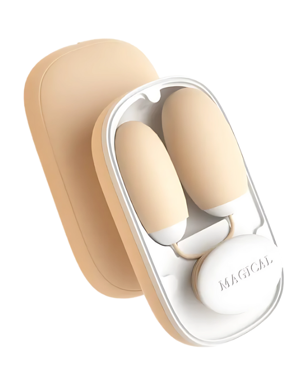 Caja Secreta de Placer Dos Huevos Máxima Vibración