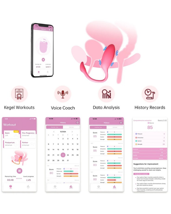 Vibrador Flamingo Max Con Aplicación