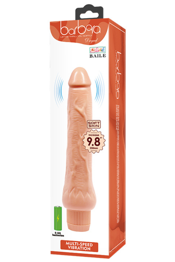 Dildo Vibrador Realistico 25 x 4 CM