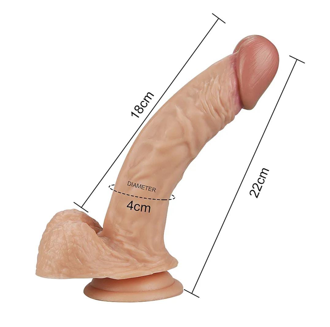 Dildo Consolador | Real Extreme | 22 x 4 CM LOVETOY