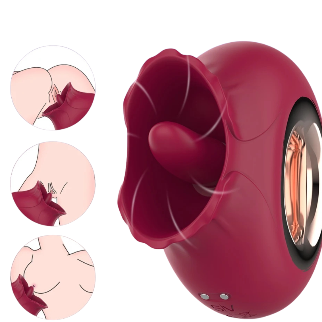 Vibrador Lamedor French Kiss