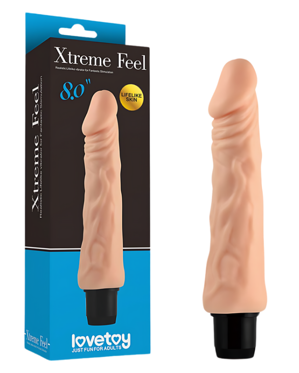 Dildo Vibrador Realístico 20 x 3 CM