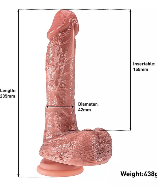 Vibrador Realístico con Control Remoto