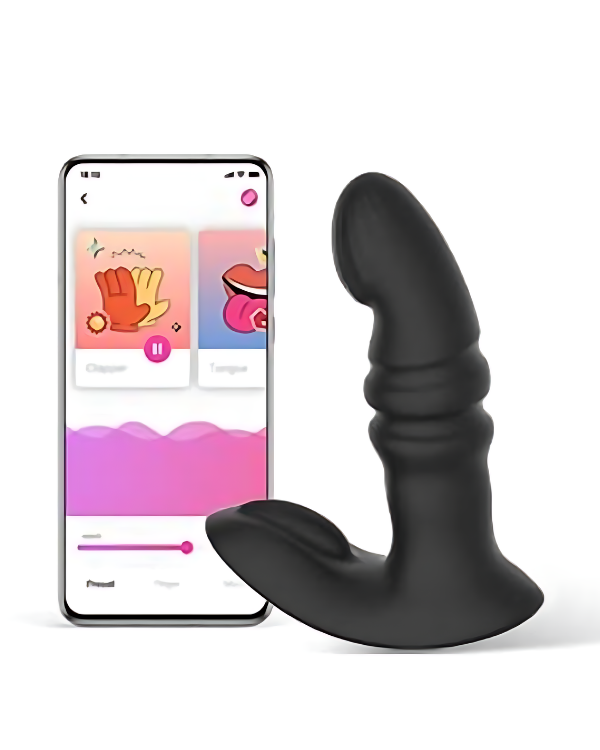 Vibrador Black Sube y Baja con Aplicación