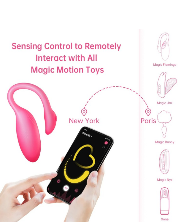 Vibrador Flamingo Max Con Aplicación