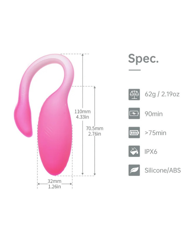 Vibrador Flamingo Max Con Aplicación
