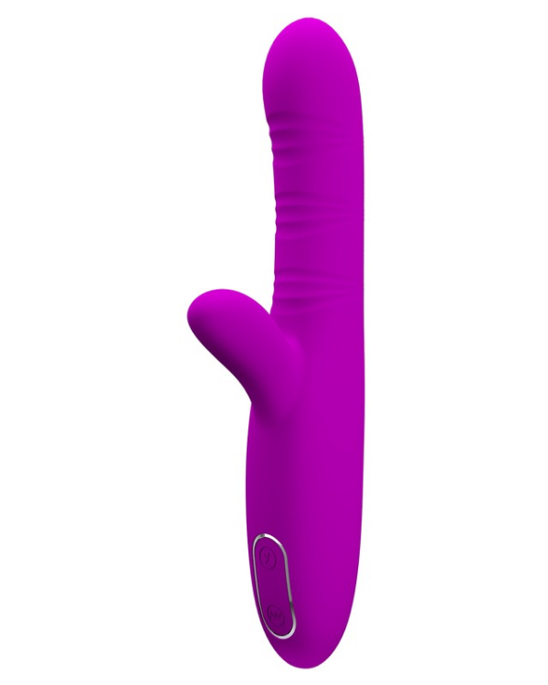 Vibrador Angelique Dual Con Estimulador de Punto G y Clitoris
