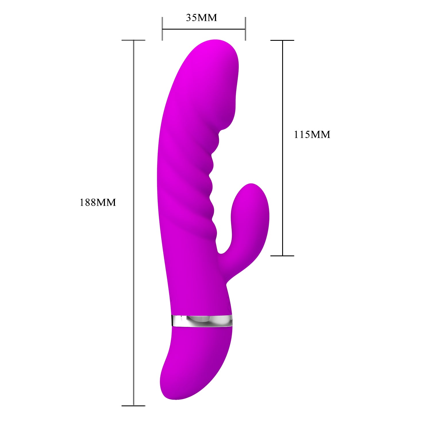 Vibrador Dual Tracy Ultra Suave