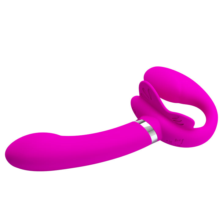 Vibrador Doble Strapless – Placer Compartido Sin Límites