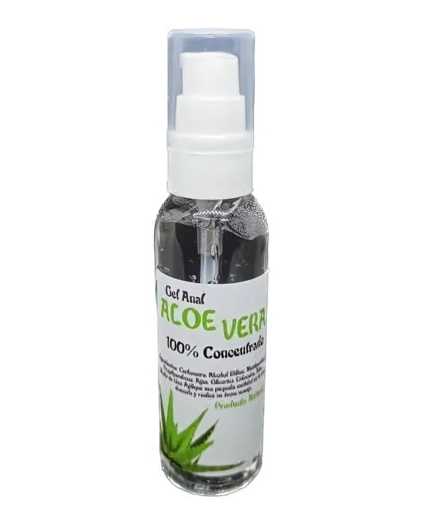 Lubricante Anal Hipoalergénico con Aloe Vera