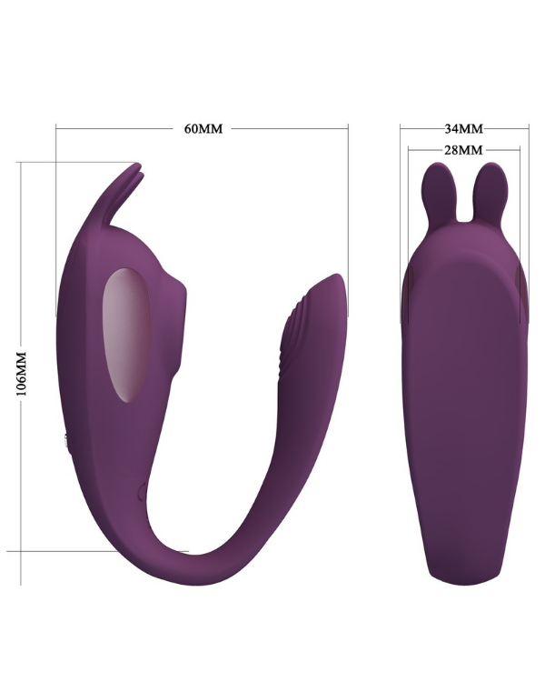 Vibrador Hot Purple Smart – Controla tu Placer desde la App