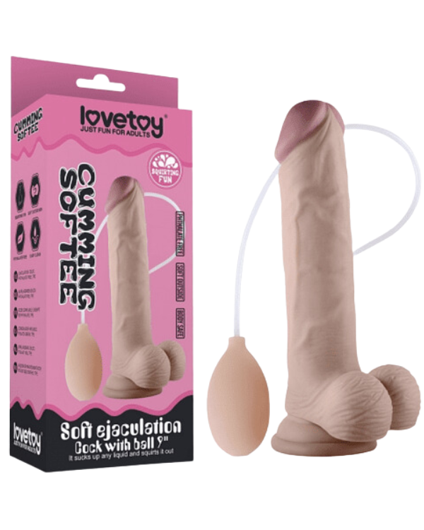 Dildo Squirt Cumming Softee | LOVETOY 22CM