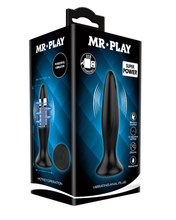 Plug Vibrador Black Power