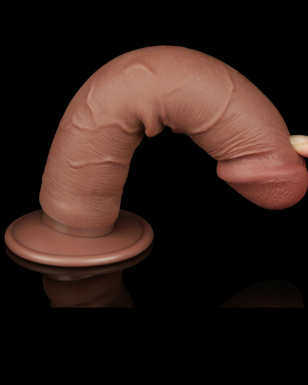 Dildo Masturbable Trigeño 20 x 3.8 CM