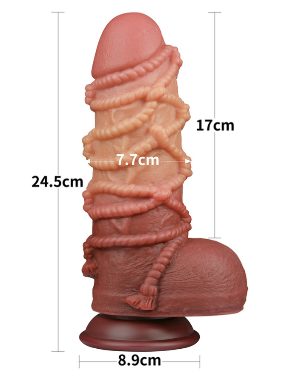 Dildo Doble Capa Nature Cock 24 x 7,7 CM