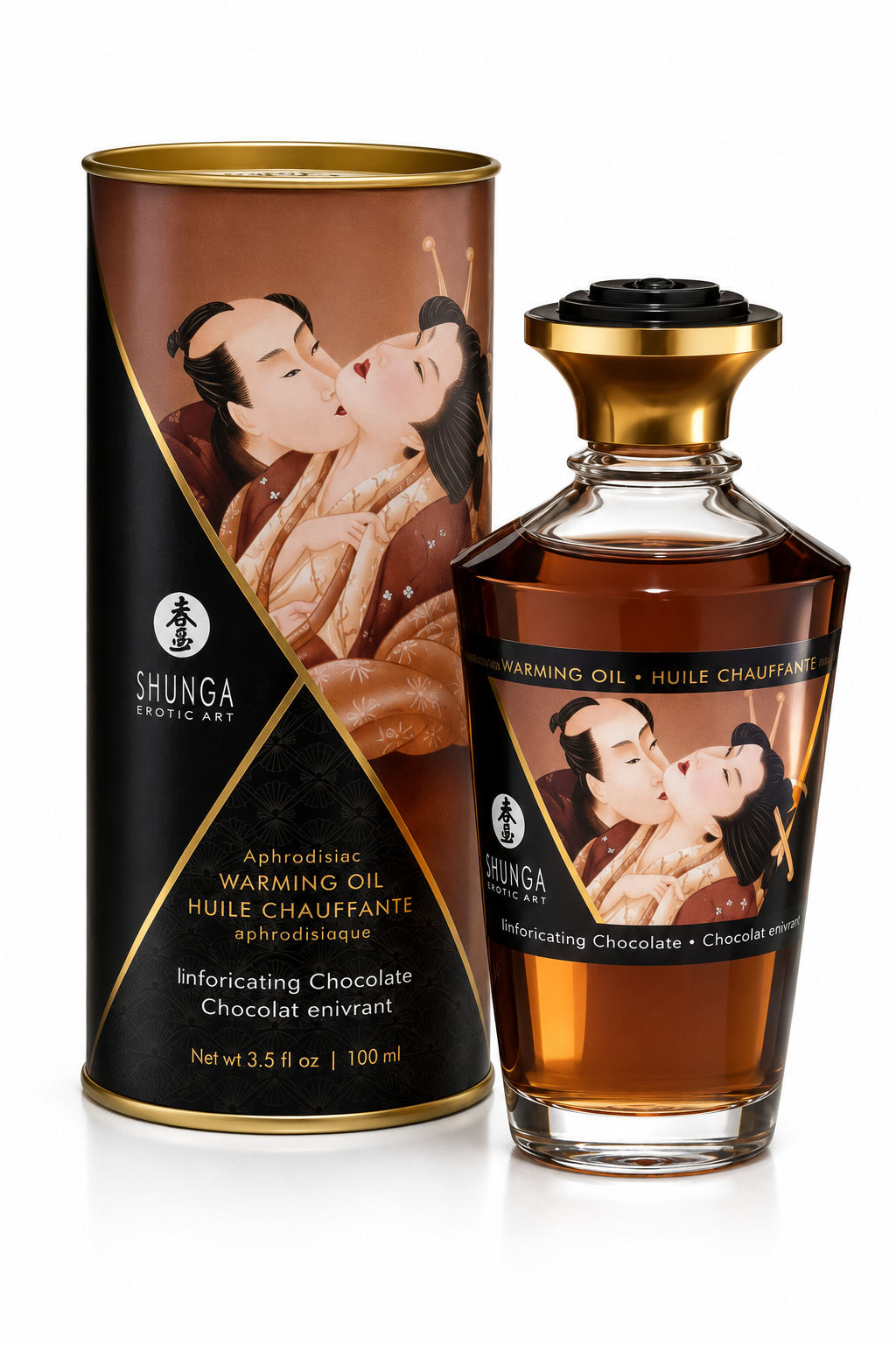 Aceite Afrodisíaco | Besos Íntimos Chocolate | Shunga