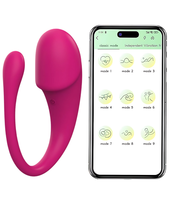 Vibrador Con Aplicación Lovensex