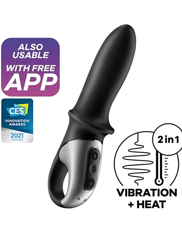 Vibrador Anal Hot Con Aplicacion