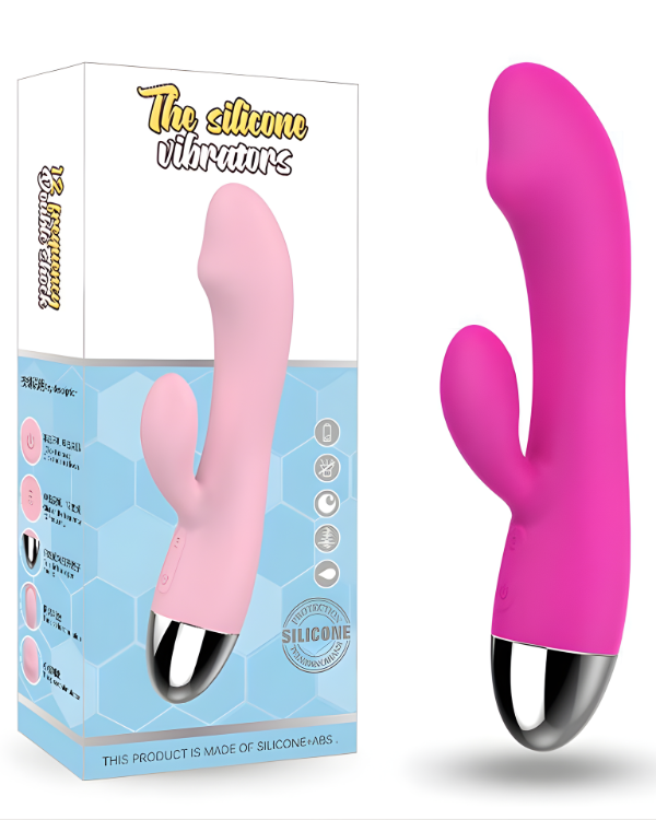 Vibrador Doble Orgasmo Rosado