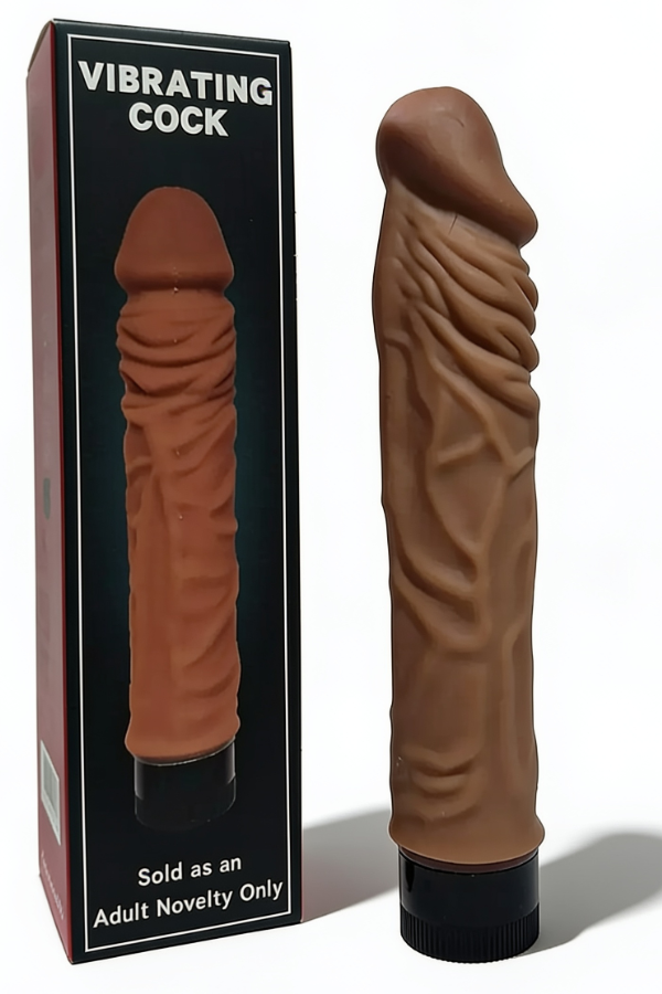 Dildo Vibrador Realista Cyber Skin El Venoso 22 x 4 CM