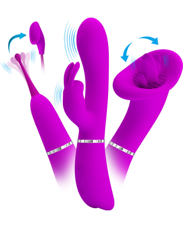 Kit Vibrador Intercambiable: Placer Personalizado para Todos los Gustos