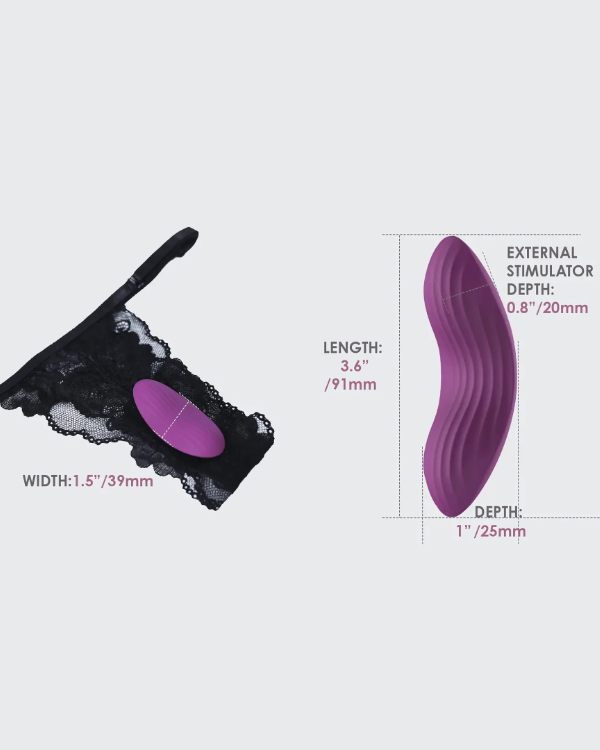 Vibrador Para Bragas Con Aplicación