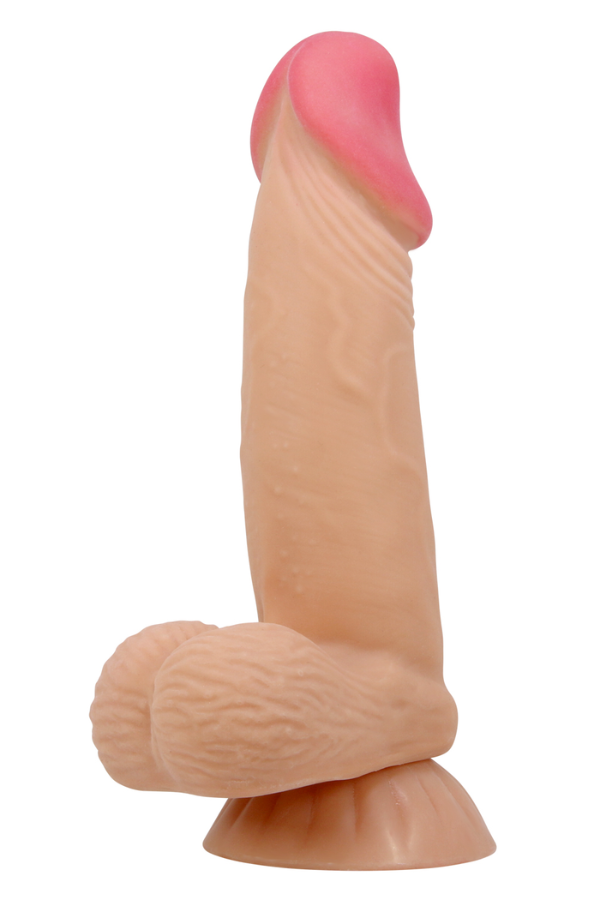 Consolador Realista Con Piel Deslizante 19 x 4,2 CM
