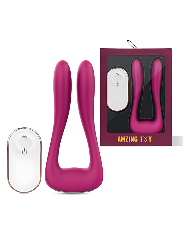 Vibrador Para Parejas Flex Con Control Remoto