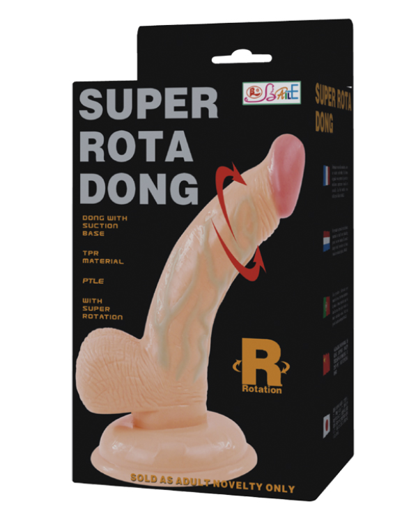 Vibrador Con Rotacion Rota Dong 17 x 3 CM