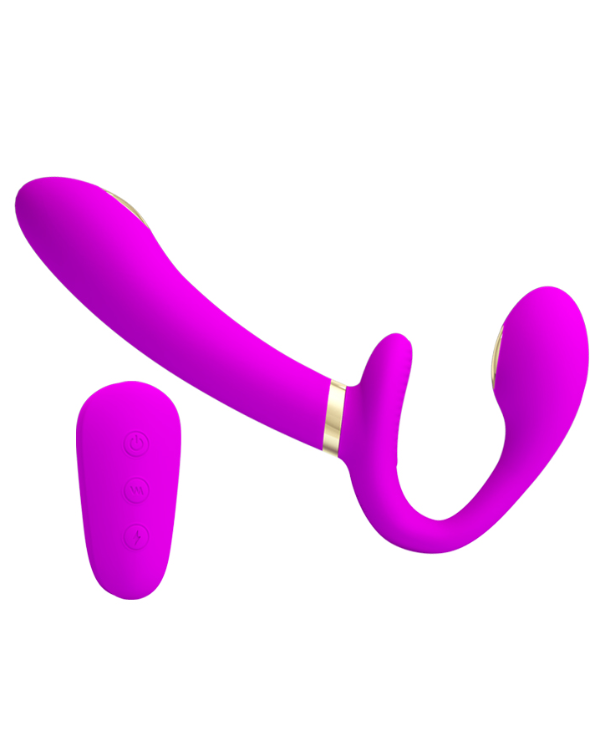 Arnes Doble Vibrador Electra