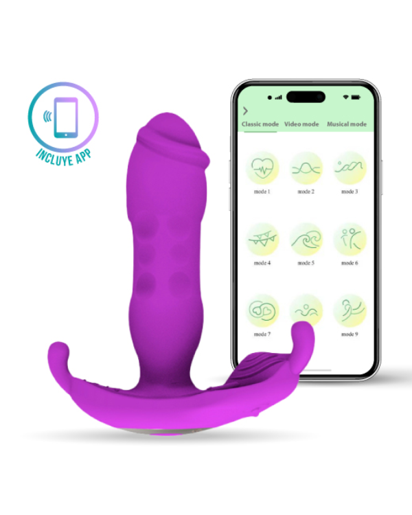 Vibrador Dual con Movimiento G Vibe Con App