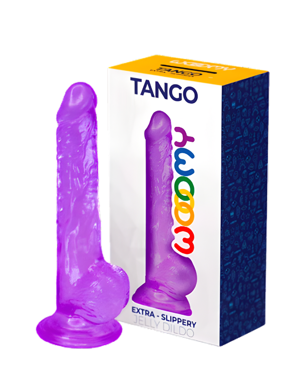 Dildo Purple Jelly 18 x 3,2 CM