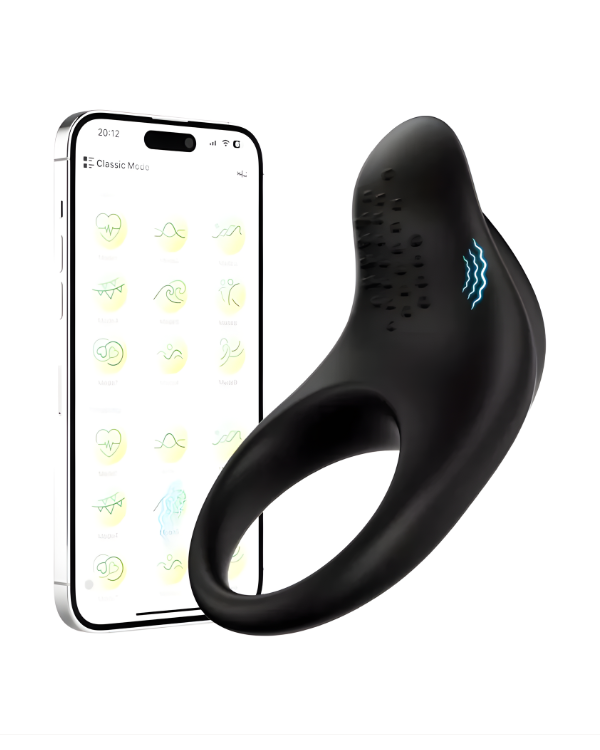 Anillo Vibrador Dolphin con Control App