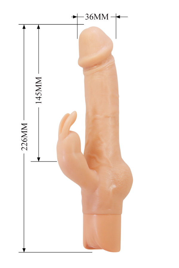 Dildo Vibrador Rabbit -  Doble Estimulación