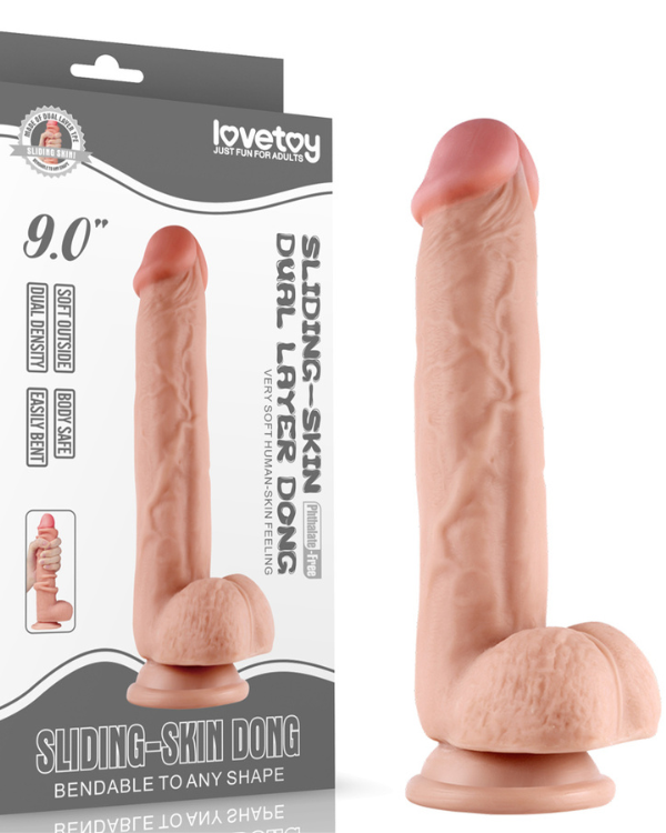 Dildo Realista Masturbable 23.5 x 4.5 CM