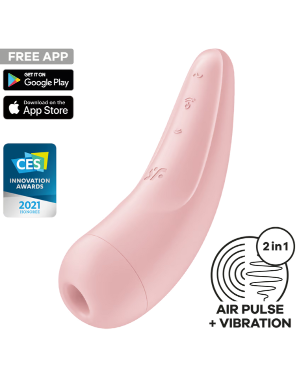 Satisfyer Succionador Vibrador Curvy 2+ Con Aplicación