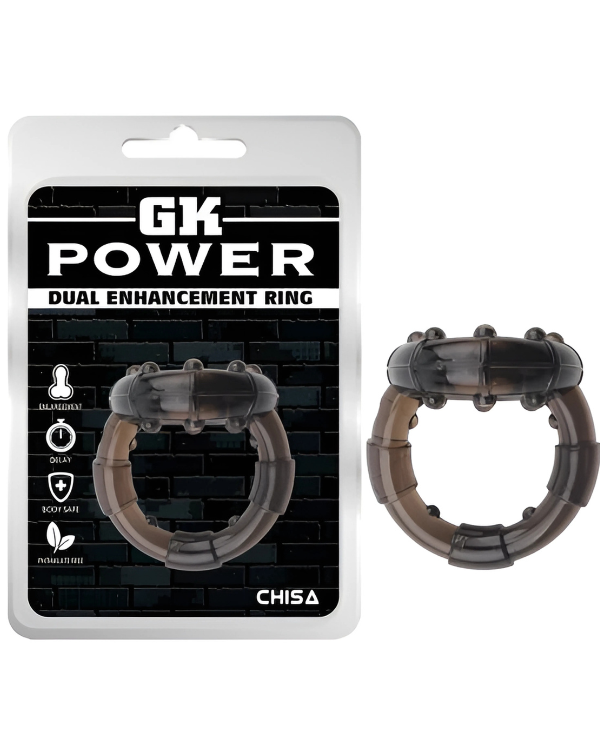 Anillo Doble para Pene y Testículos - Potencia y Placer