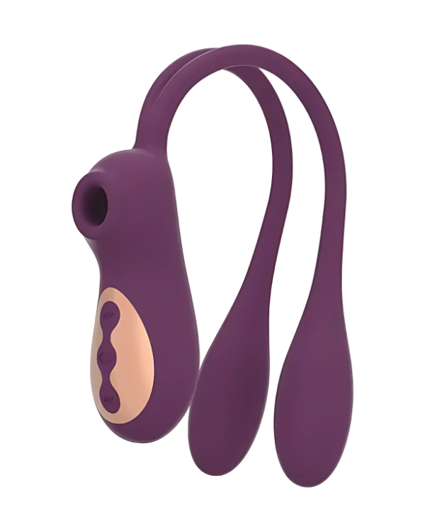 Bunny Succionador de Clítoris + Vibrador Doble