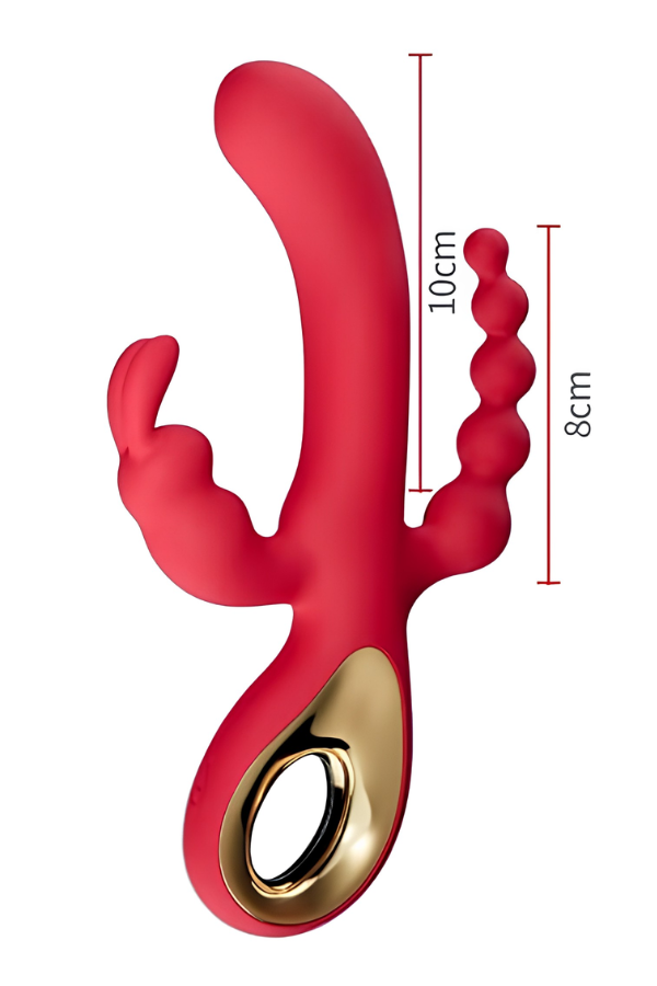 Vibrador Rabbit Triple Estimulación
