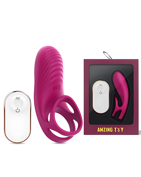 Anillo Vibrador Pasion Versátil  Con Control Remoto