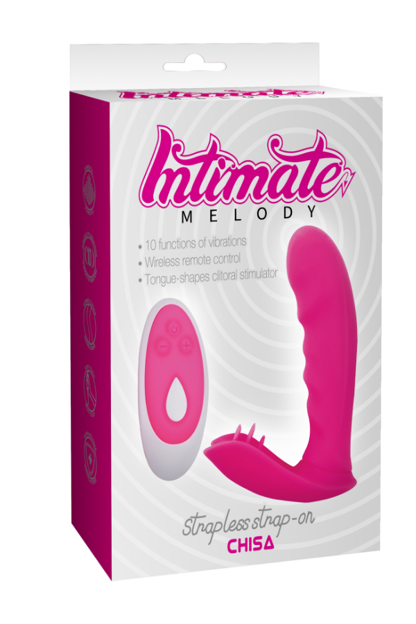 Vibrador Dual  Melody con Control Remoto