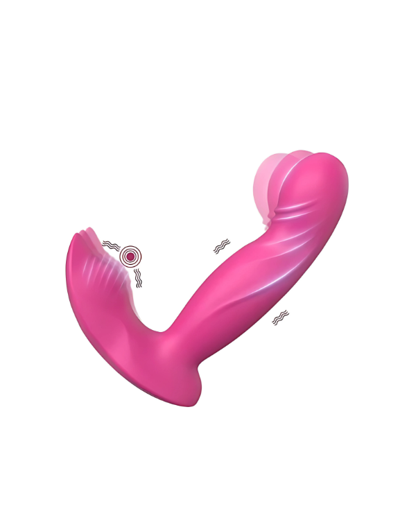Vibrador Dual Sakura Con Aplicación