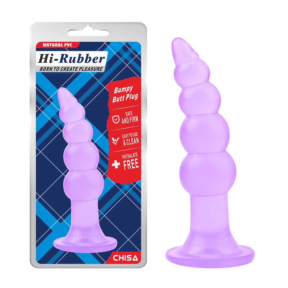 Plug anal Bumpy Hi-Rubber CHISA