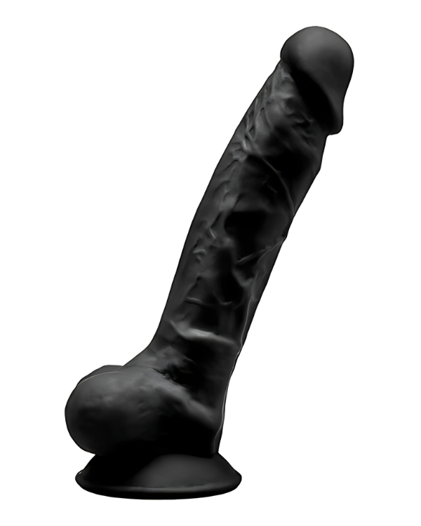 Dildo Black Thermo Reactive 17,5 x 3,8 CM