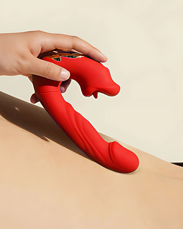 Vibrador Red Lip Triple Estimulación