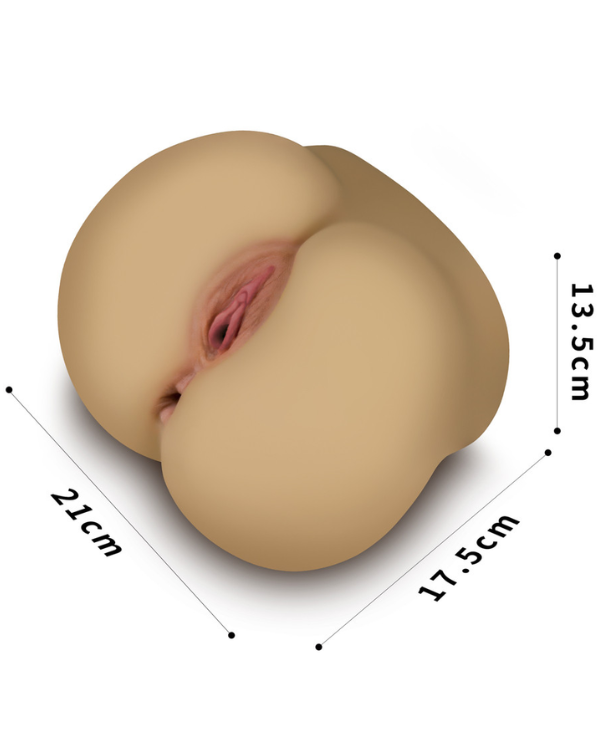 Masturbador Realista Ultra Soft – Doble Entrada, Máximo Placer