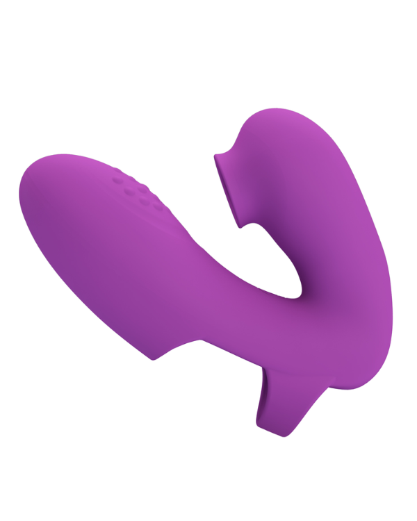 Vibrador Con Succión Para El Dedo