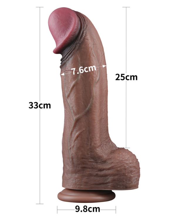 Consolador Real Feel XXL 33 x 7,6 CM